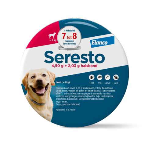 tekenband seresto welkoop hond
